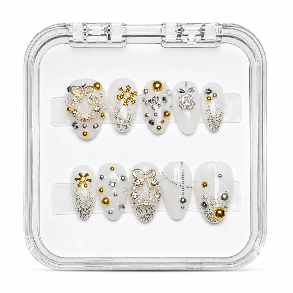 Press-on Nails Wholesale $7.90 Crystalline Luxe by Yabe Vietnam