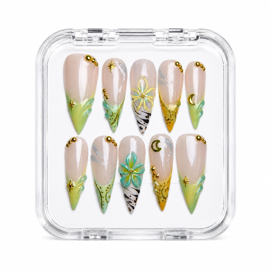 Press-on Nails Wholesale $7.90 Bloom Luxe by Yabe Vietnam