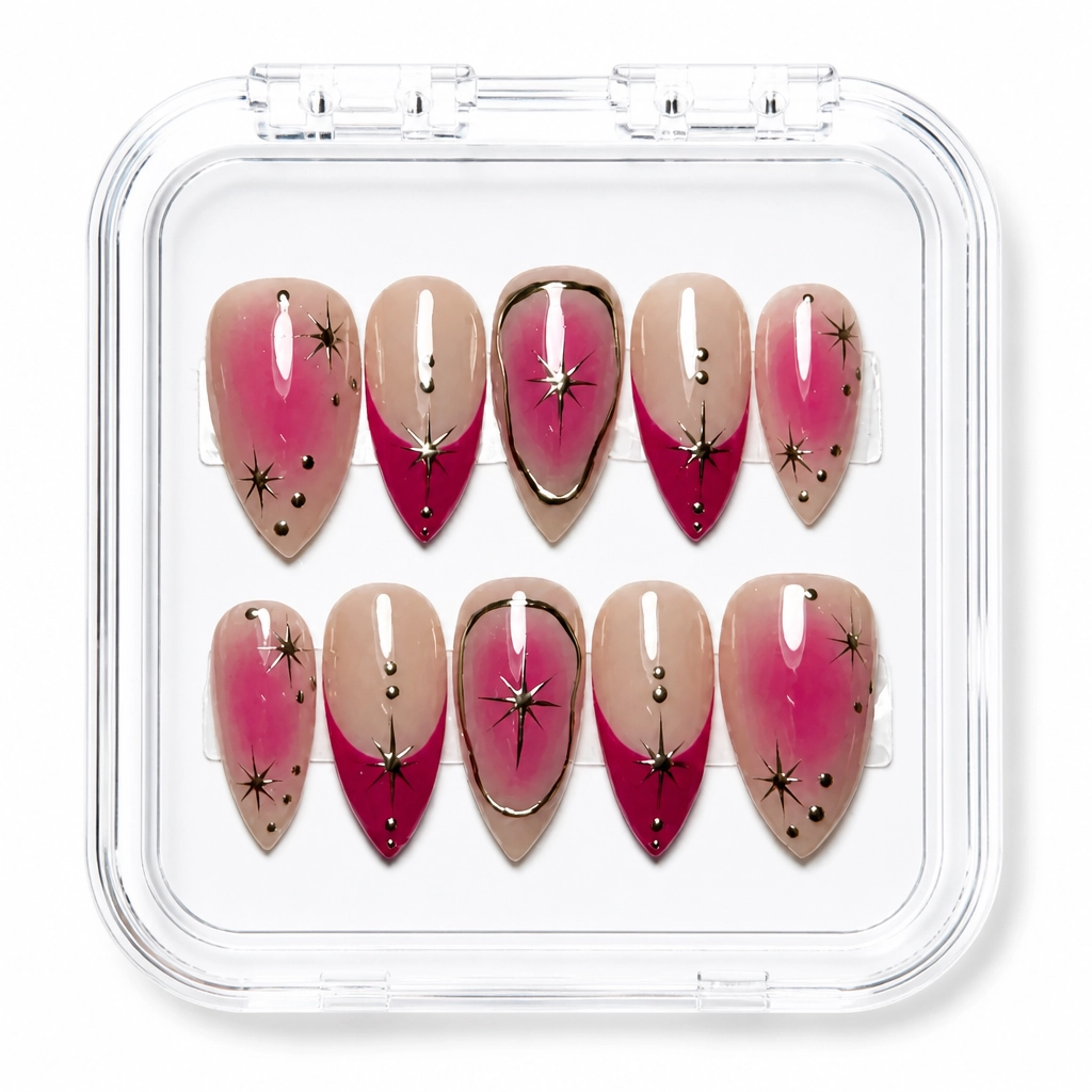 Press-on Nails Wholesale $7.90 Velvet Crimson by Yabe Vietnam