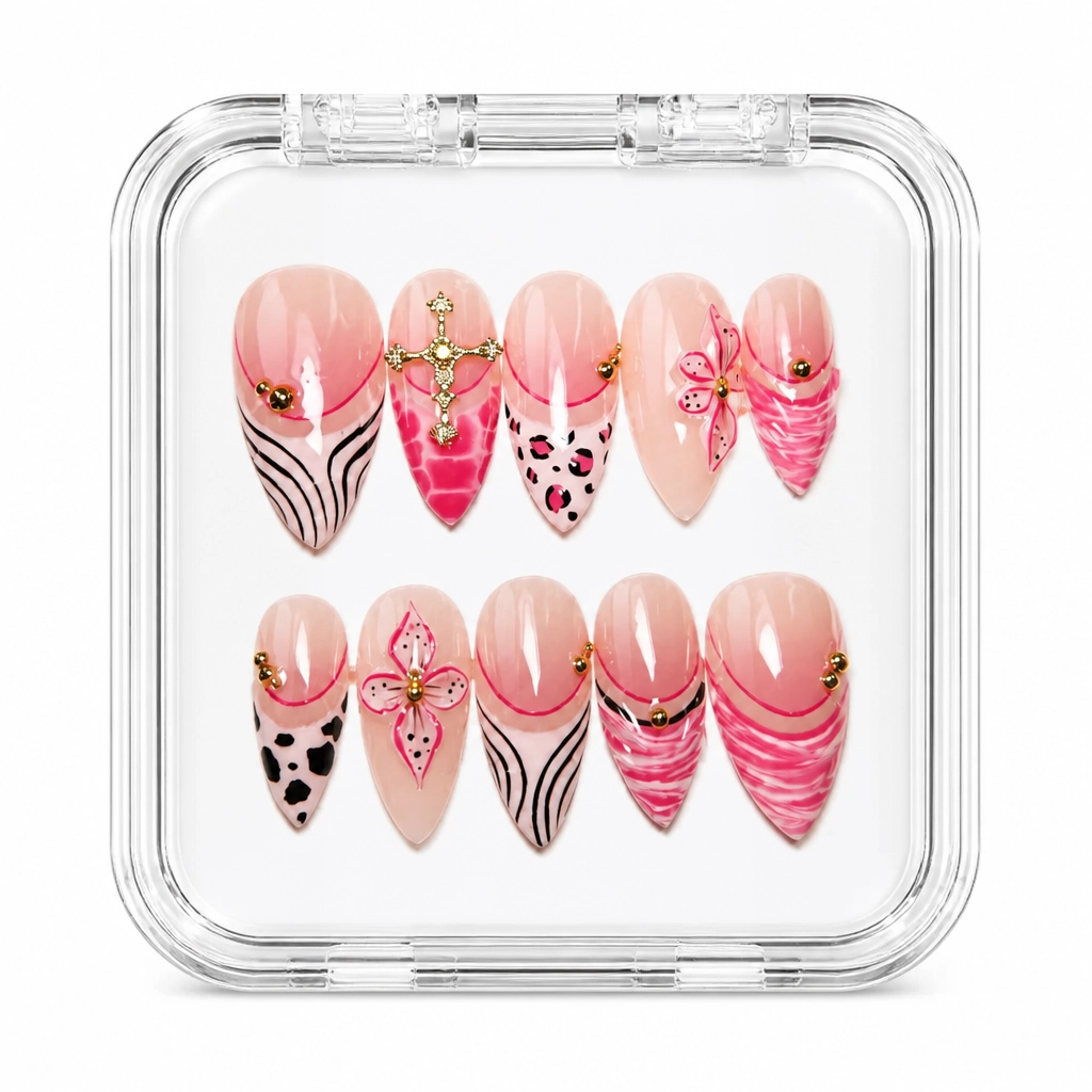 Press-on Nails Wholesale $7.90 Velvet Valentine by Yabe Vietnam
