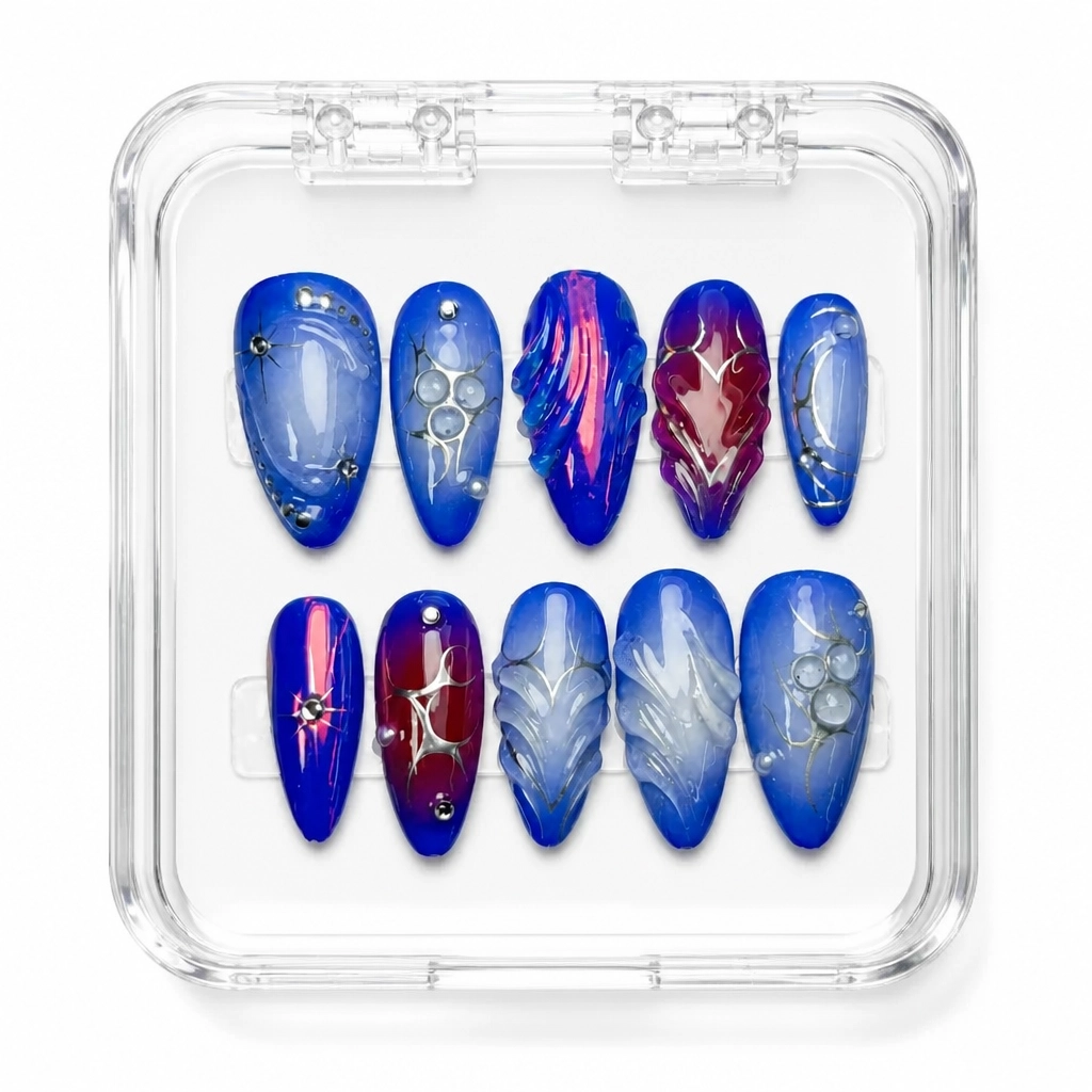 Press-on Nails Wholesale $7.90 Celestial Mystic by Yabe Vietnam