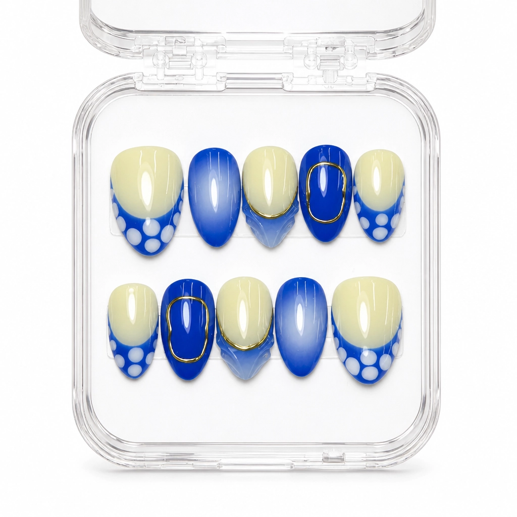 Press-on Nails Wholesale $7.90 Coastal Bliss by Yabe Vietnam
