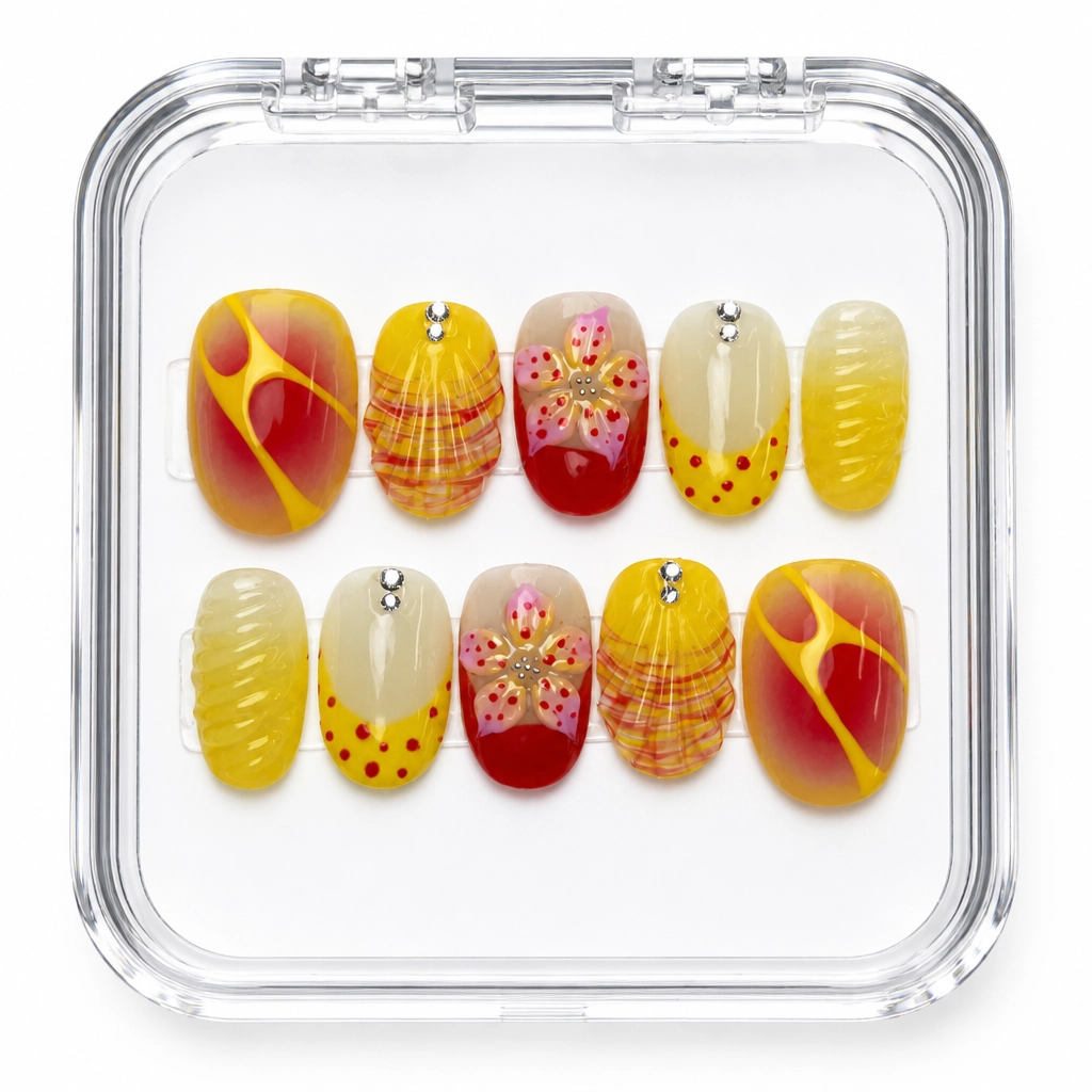Press-on Nails Wholesale $7.90 Pearl Serenity by Yabe Vietnam