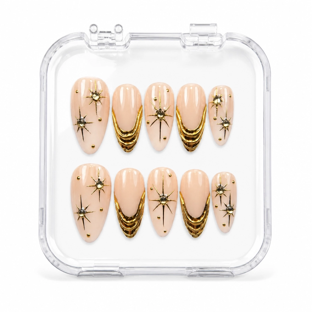 Press-on Nails Wholesale $7.90 Celestial Luxe by Yabe Vietnam