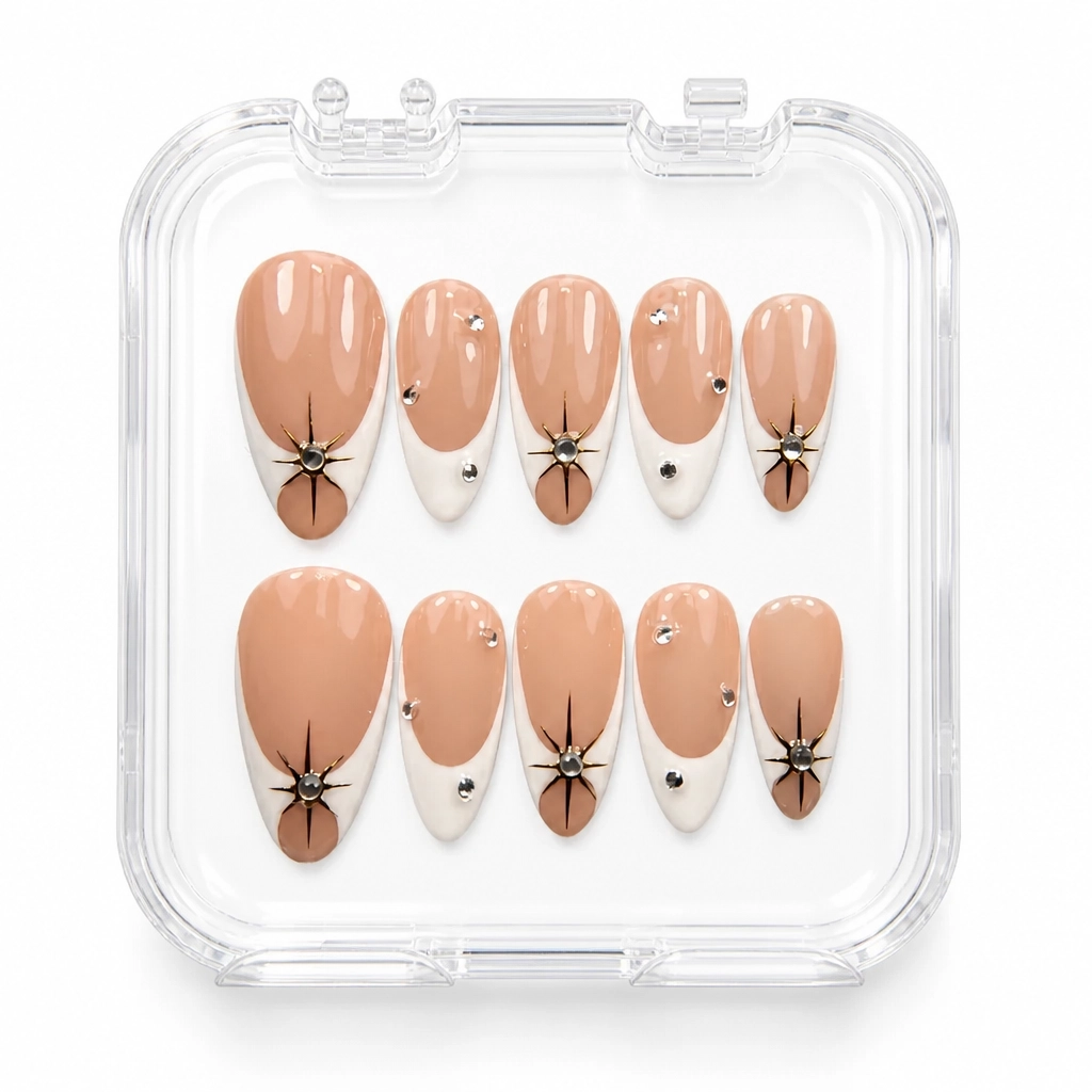 Press-on Nails Wholesale $7.90 Celestial Glam by Yabe Vietnam