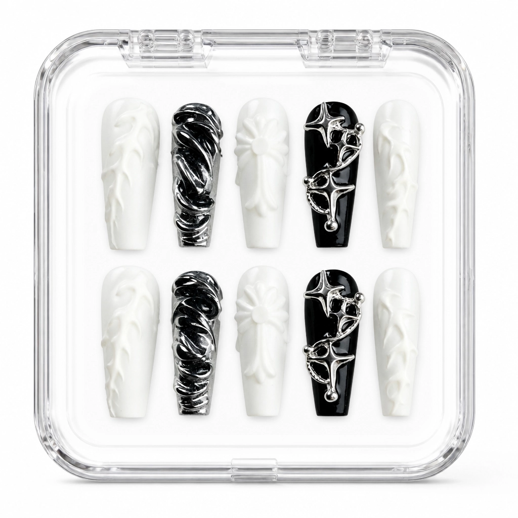 Press-on Nails Wholesale $7.90 Gothic Flame by Yabe Vietnam