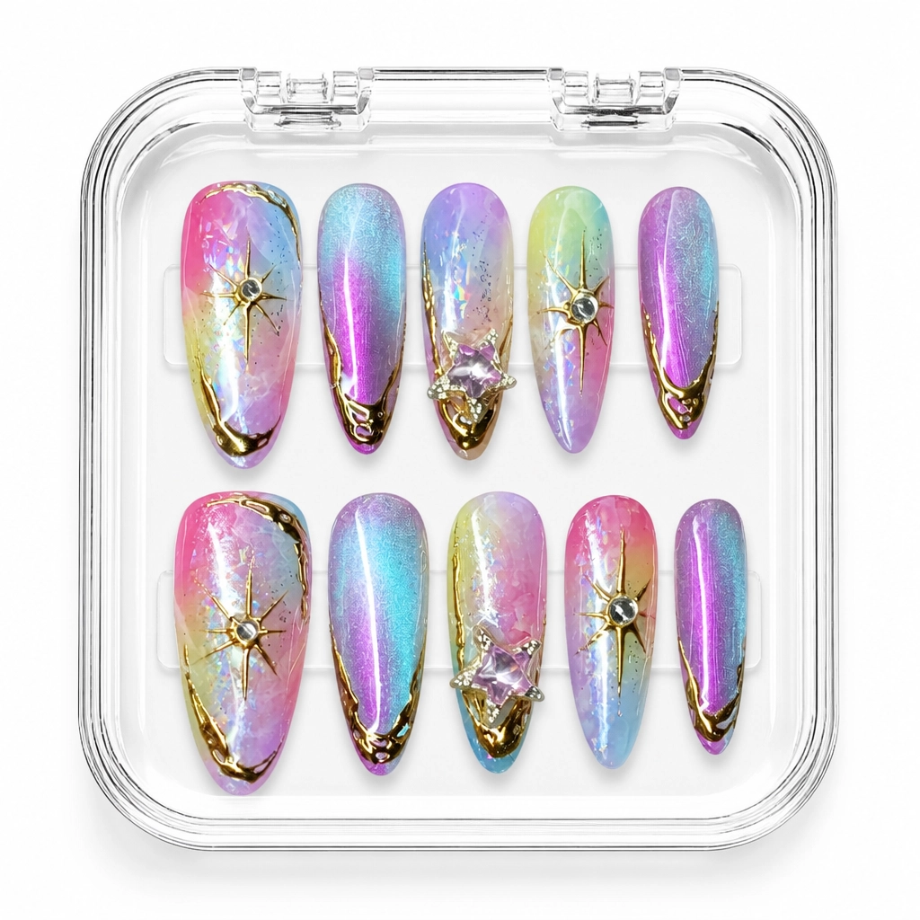 Press-on Nails Wholesale $7.90 Celestial Dreams by Yabe Vietnam