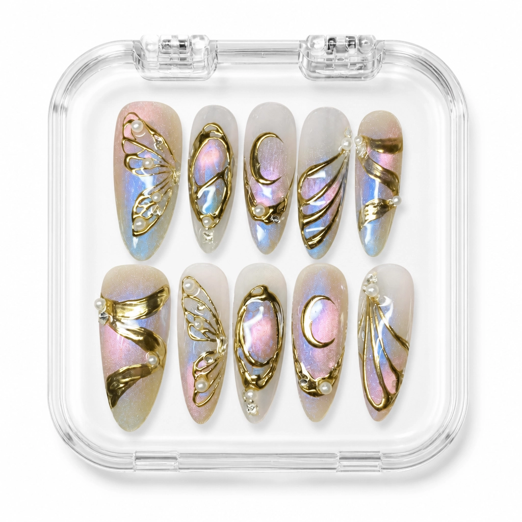 Press-on Nails Wholesale $7.90 Celestial Wings by Yabe Vietnam