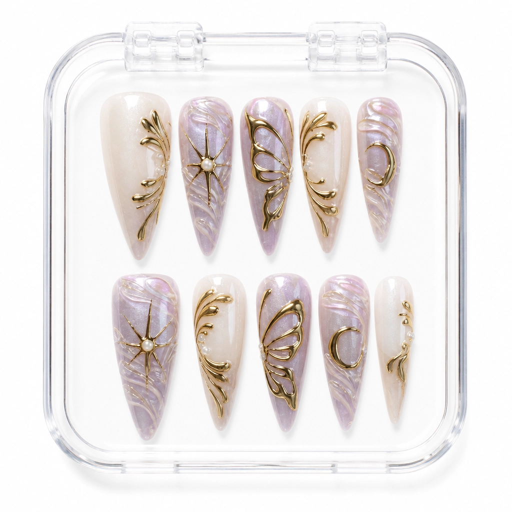 Press-on Nails Wholesale $7.90 Celestial Dreamscape by Yabe Vietnam