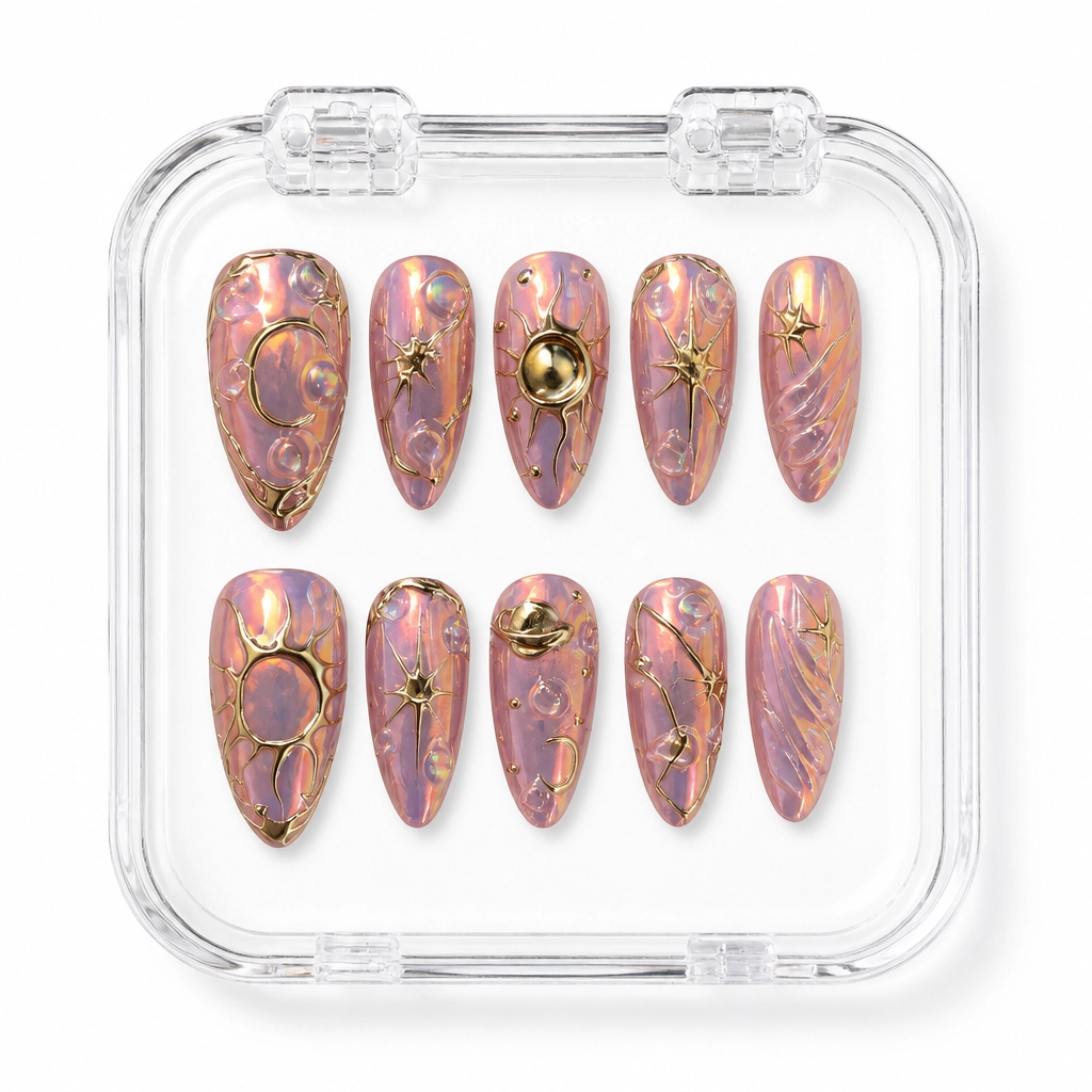 Press-on Nails Wholesale $7.90 Celestial Dreamscape by Yabe Vietnam