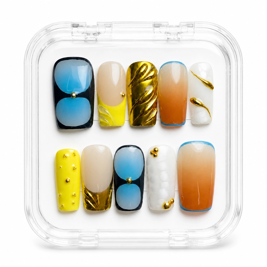 Press-on Nails Wholesale $7.90 Chromatic Luxe by Yabe Vietnam