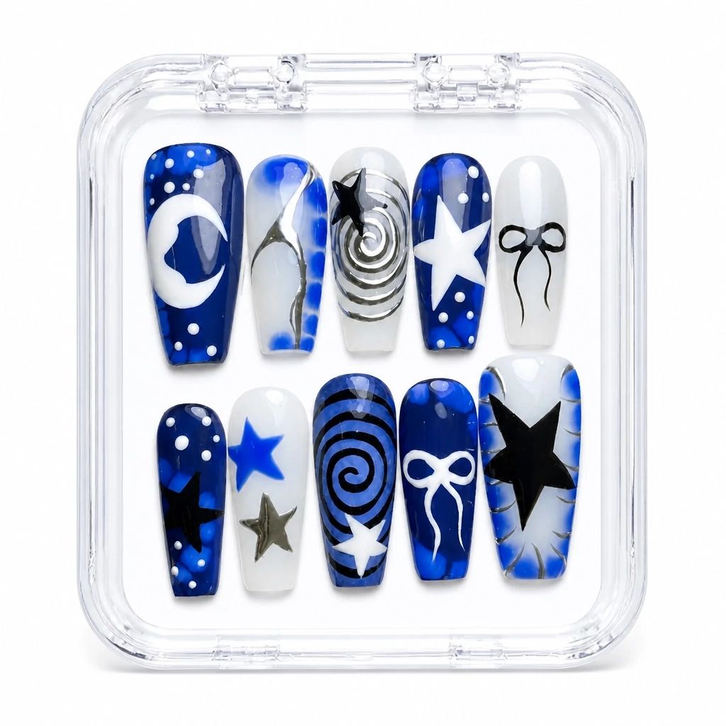Press-on Nails Wholesale $7.90 Celestial Dreams by Yabe Vietnam