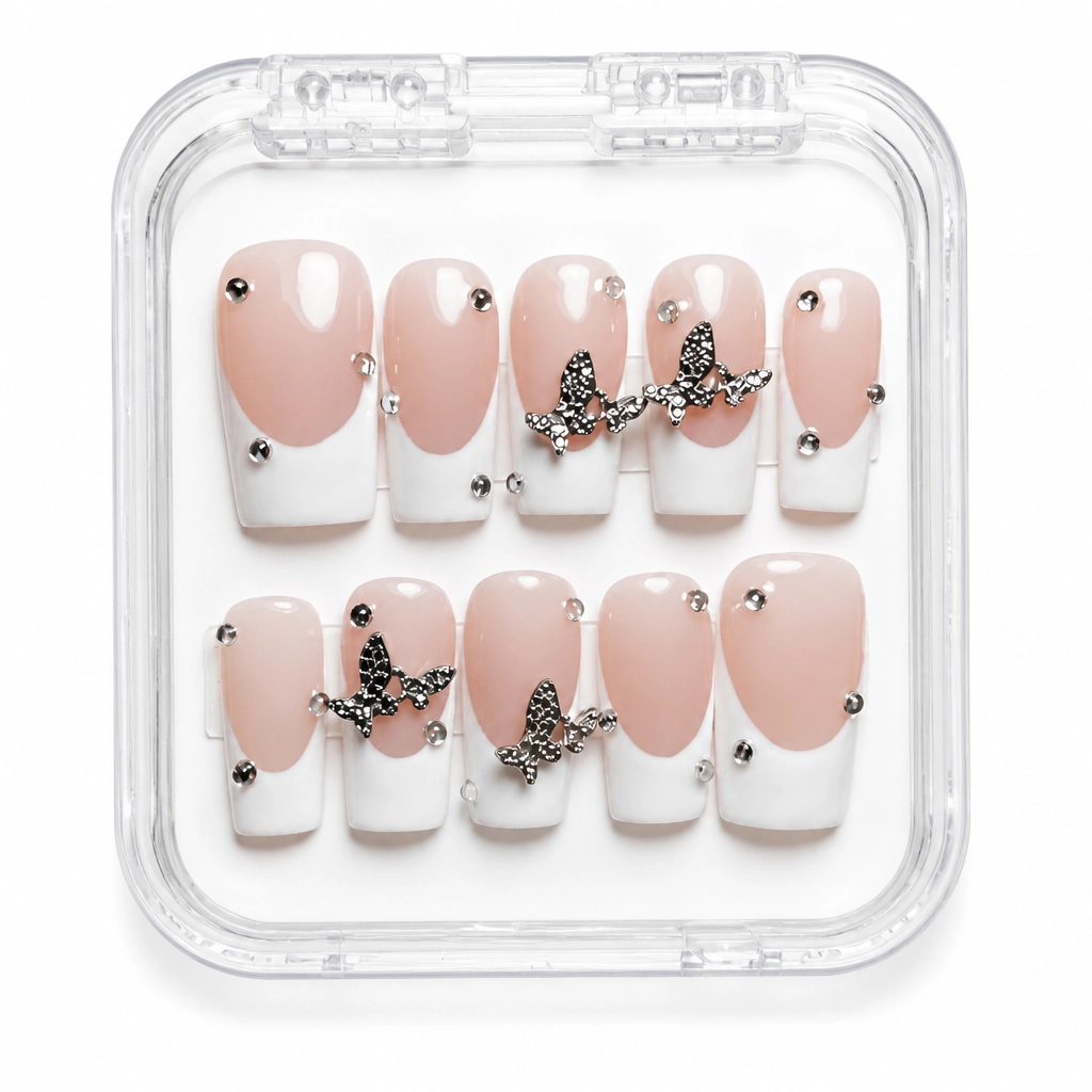 Press-on Nails Wholesale $7.90 Ethereal Glamour by Yabe Vietnam