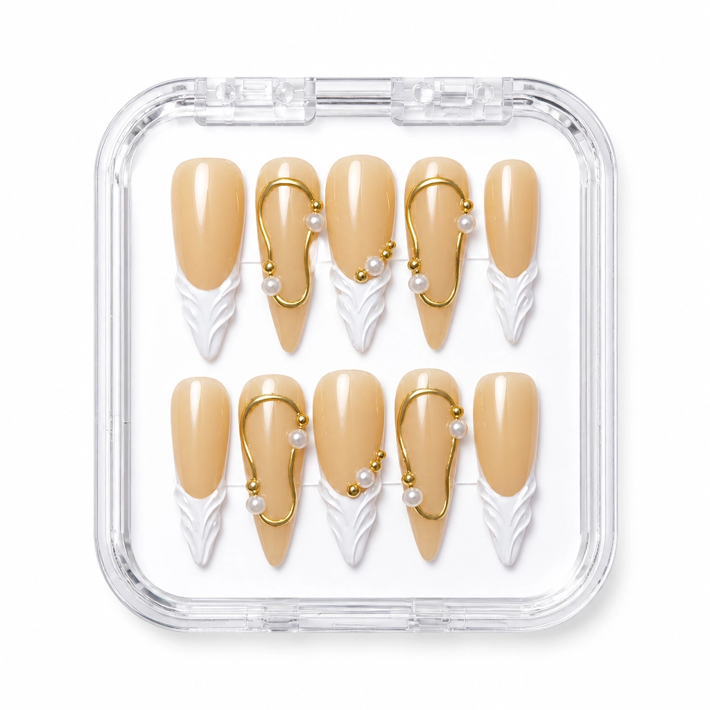 Press-on Nails Wholesale $7.90 Luxe Serpent by Yabe Vietnam