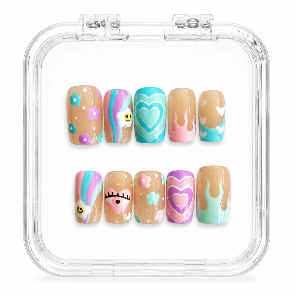 Press-on Nails Wholesale $7.90 Celestial Whimsy by Yabe Vietnam