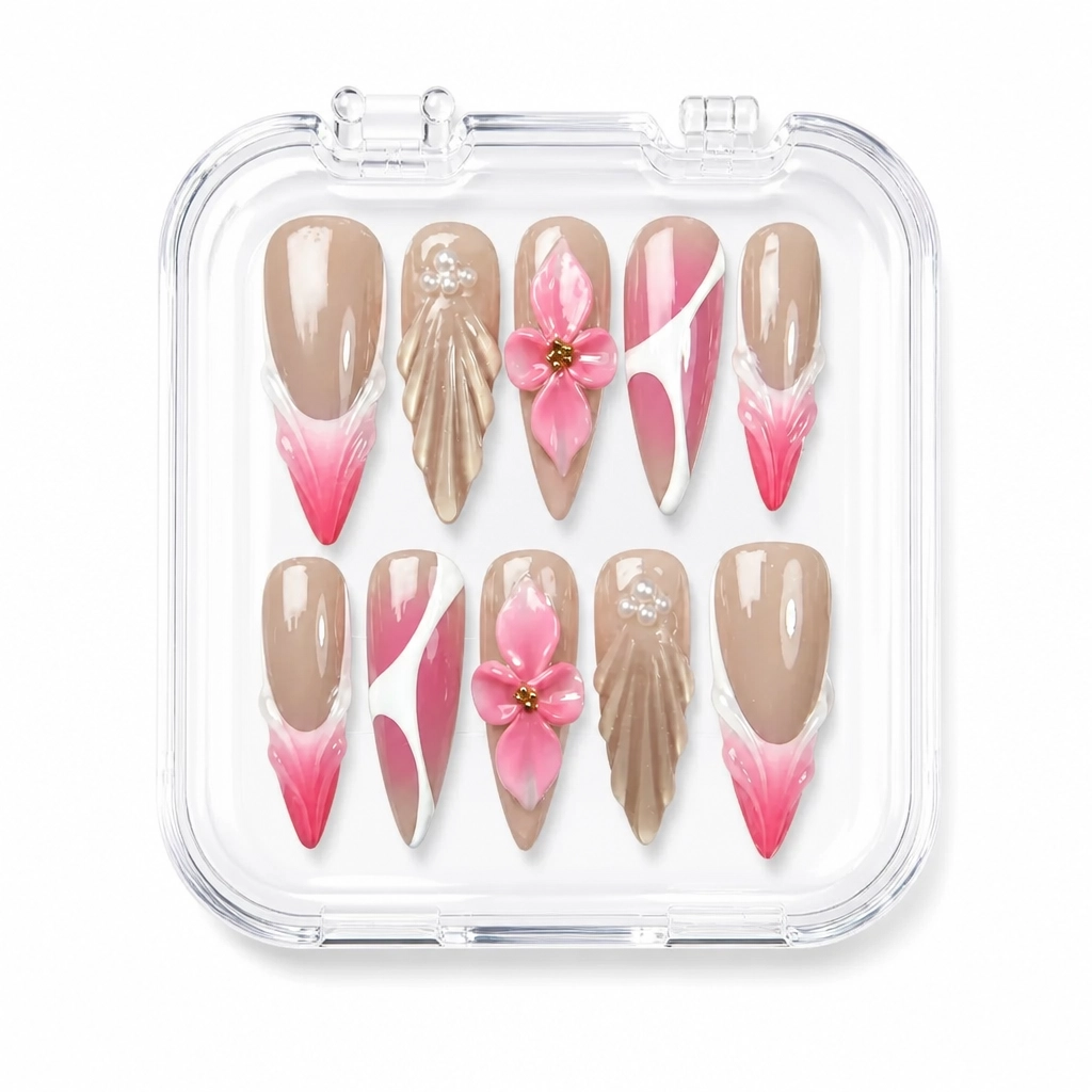 Press-on Nails Wholesale $7.90 Petal Luxe by Yabe Vietnam