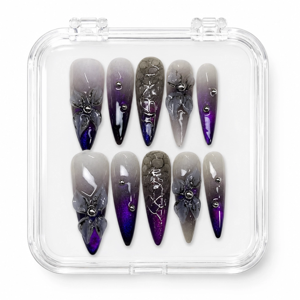 Press-on Nails Wholesale $7.90 Gothic Nightshade by Yabe Vietnam