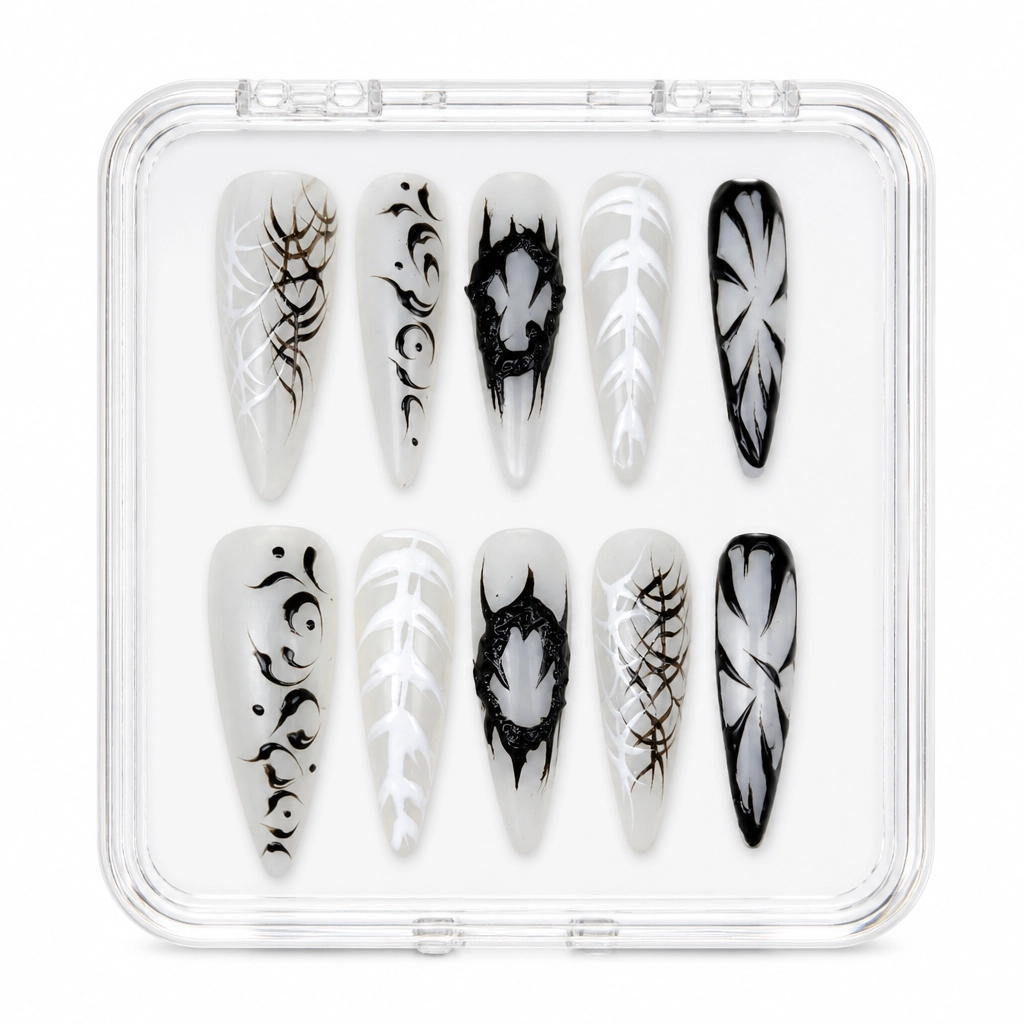 Press-on Nails Wholesale $7.90 Eclipse Thorns by Yabe Vietnam