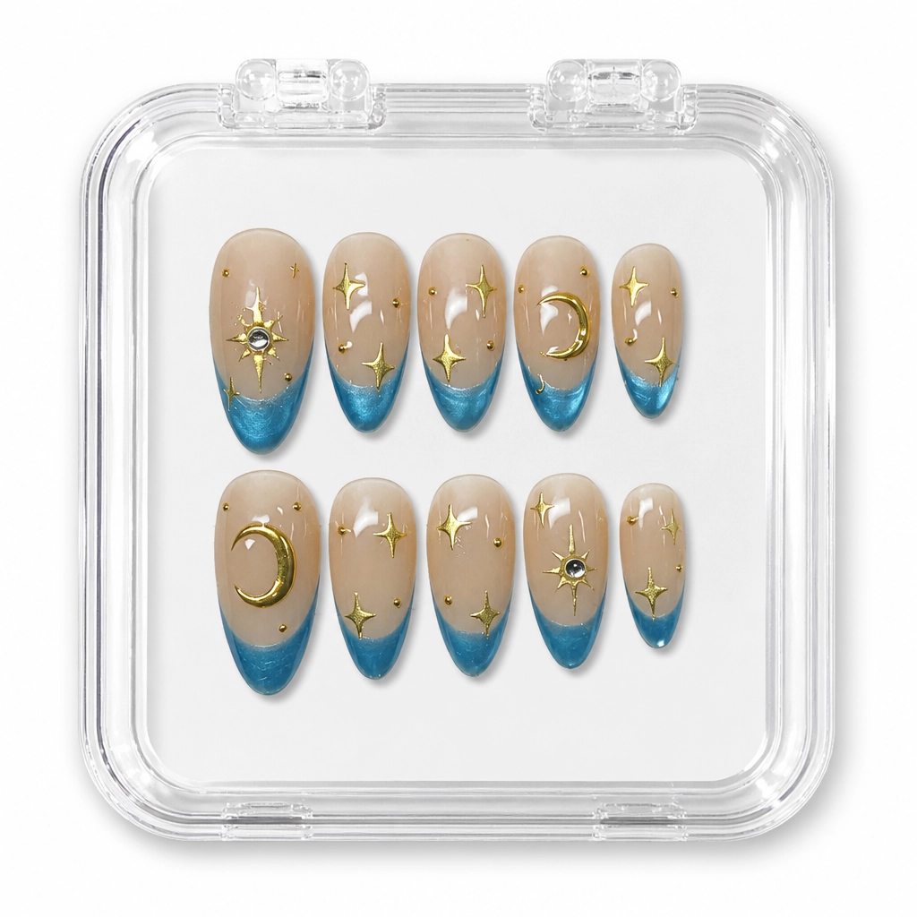 Press-on Nails Wholesale $7.90 Celestial Dreams by Yabe Vietnam