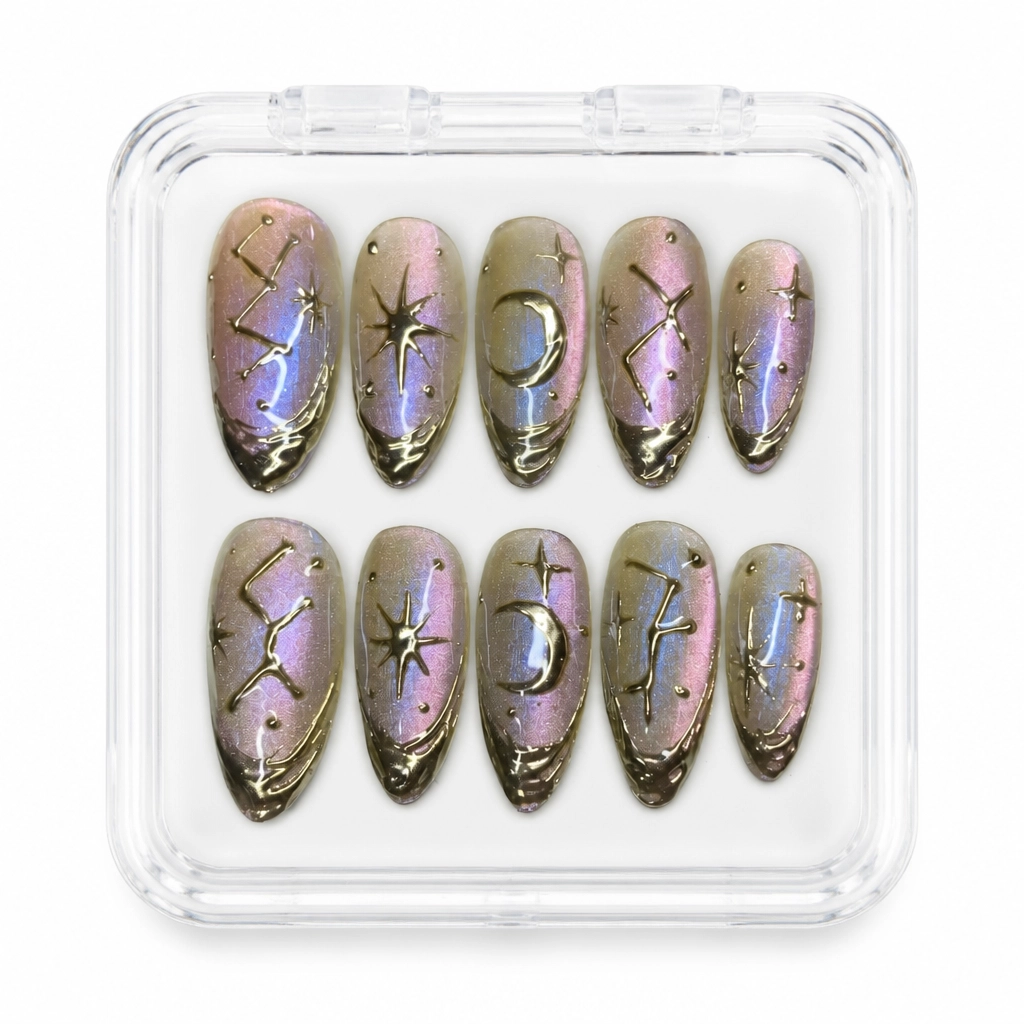 Press-on Nails Wholesale $7.90 Aurora Dreams by Yabe Vietnam