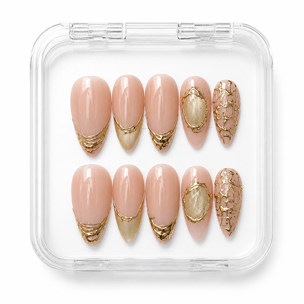 Press-on Nails Wholesale $7.90 Imperial Jade by Yabe Vietnam