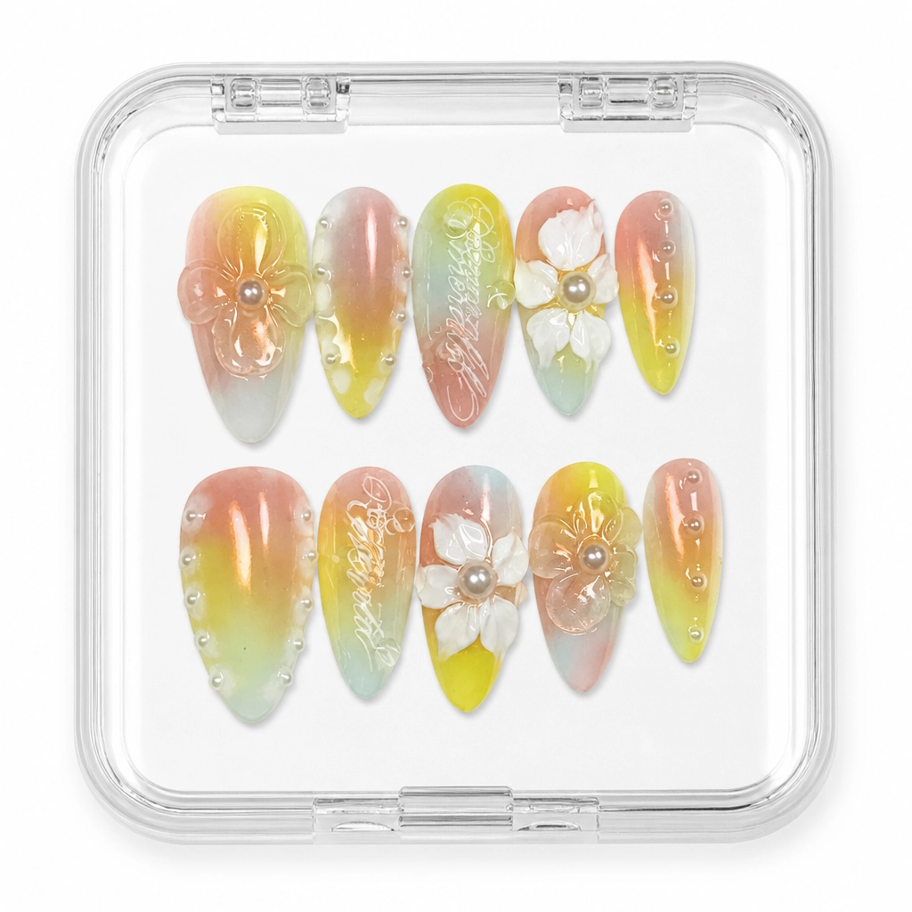 Press-on Nails Wholesale $7.90 Pastel Aurora Dream by Yabe Vietnam