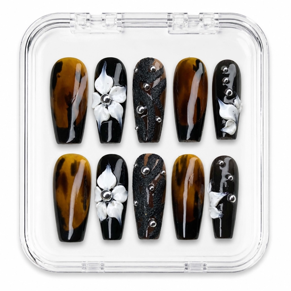 Press-on Nails Wholesale $7.90 Orchid Luxe by Yabe Vietnam