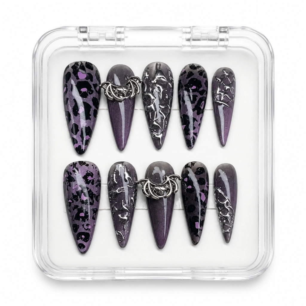 Press-on Nails Wholesale $7.90 Gothic Velvet Charm by Yabe Vietnam