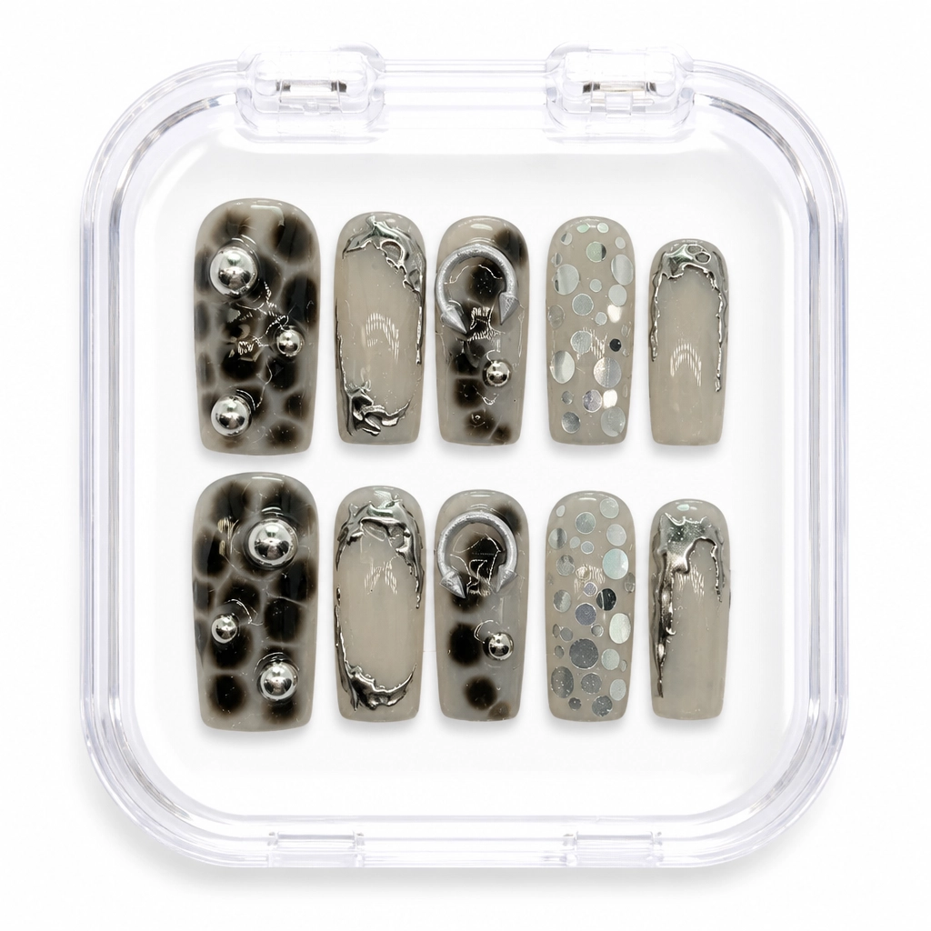 Press-on Nails Wholesale $7.90 Leopard Luxe by Yabe Vietnam