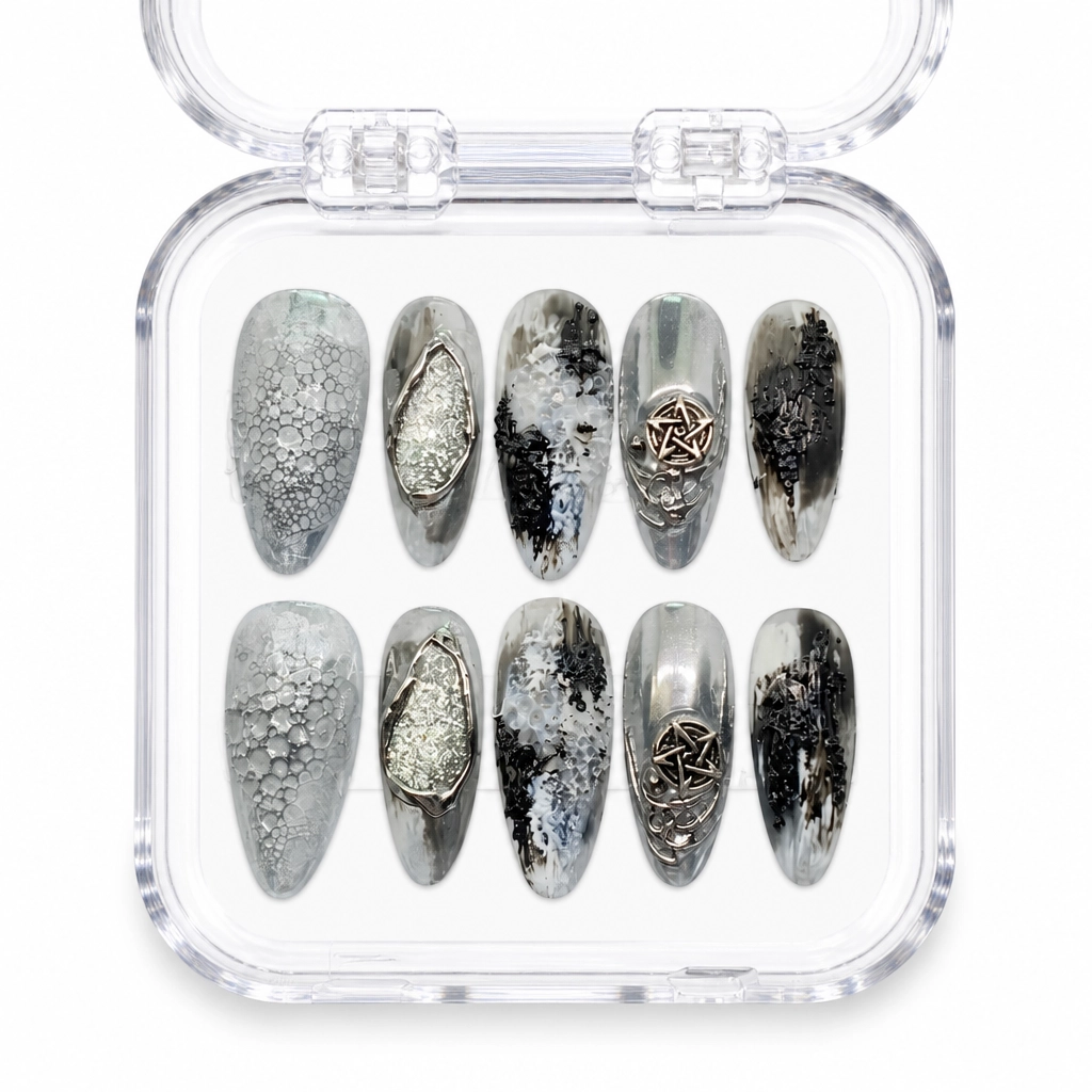 Press-on Nails Wholesale $7.90 Gothic Charm by Yabe Vietnam