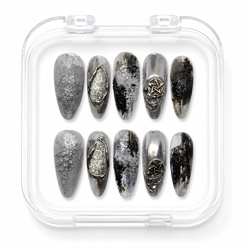 Press-on Nails Wholesale $7.90 Gothic Alchemy by Yabe Vietnam