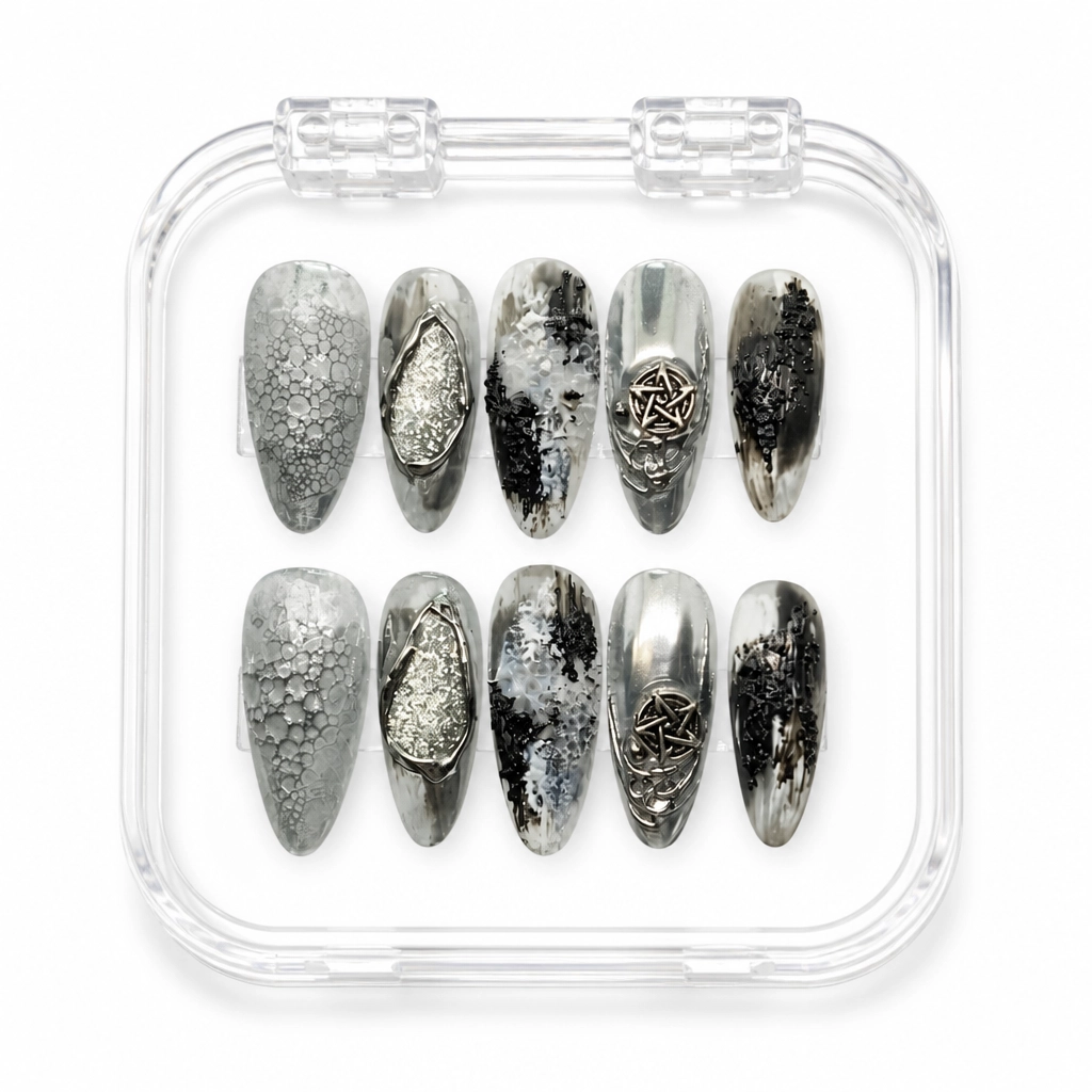 Press-on Nails Wholesale $7.90 Mystic Alchemy by Yabe Vietnam