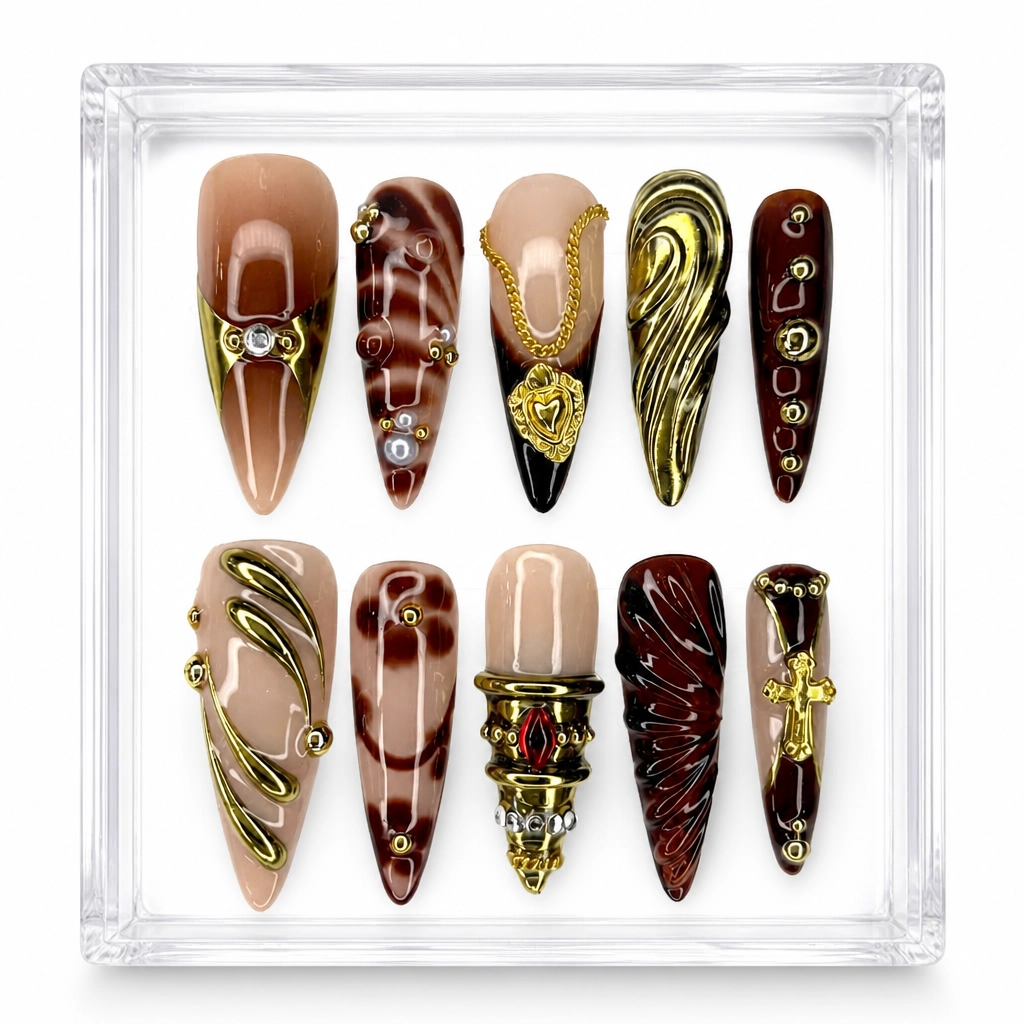 Press-on Nails Wholesale $9.90 Royal Velvet by Yabe Vietnam