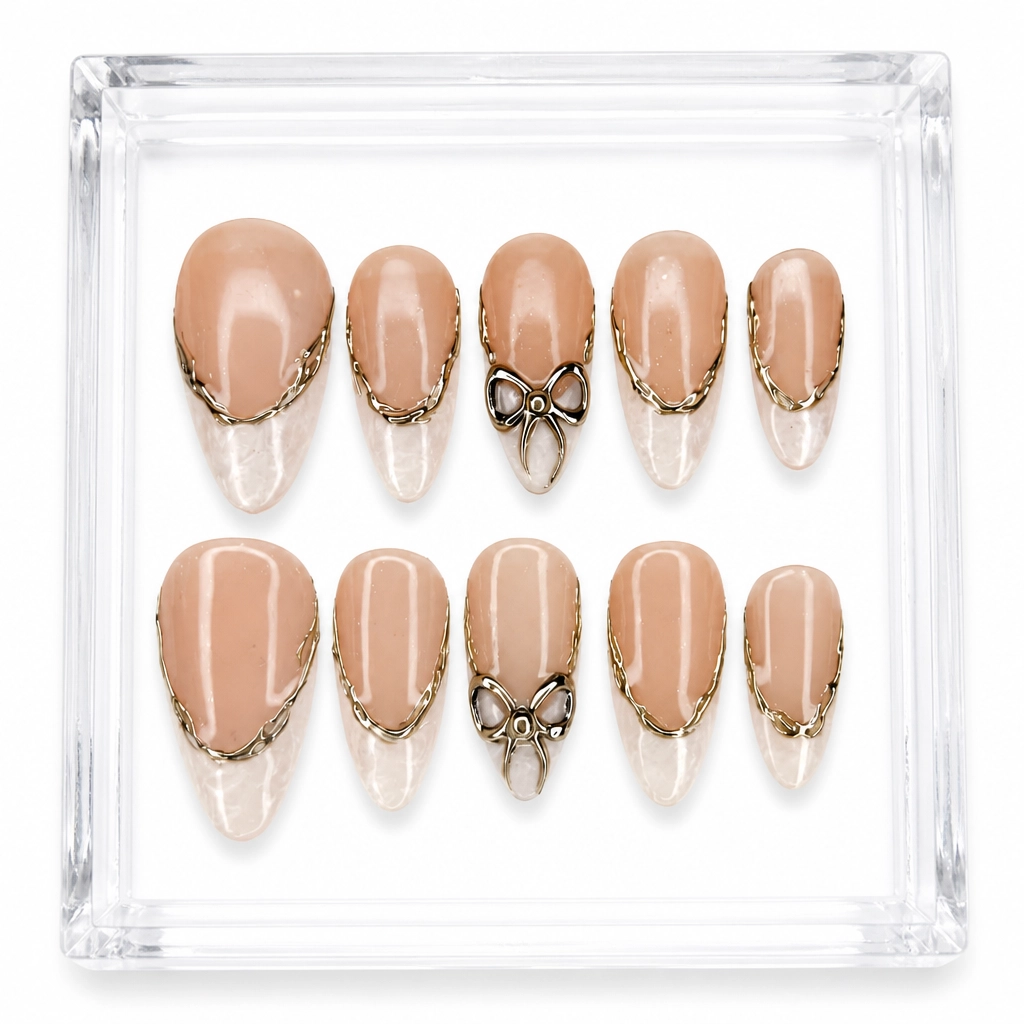 Press-on Nails Wholesale $9.90 Pearl Radiance by Yabe Vietnam