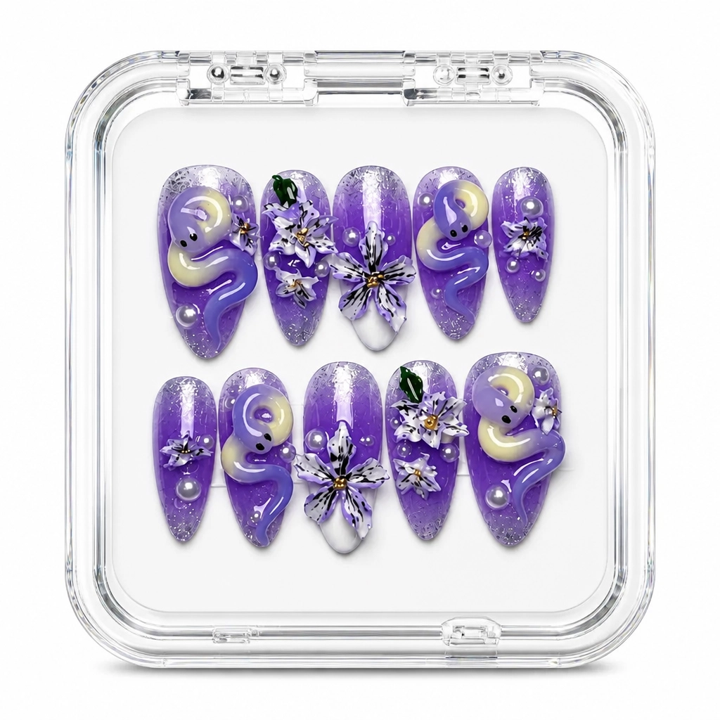Press-on Nails Wholesale $9.90 Cosmic Twilight by Yabe Vietnam
