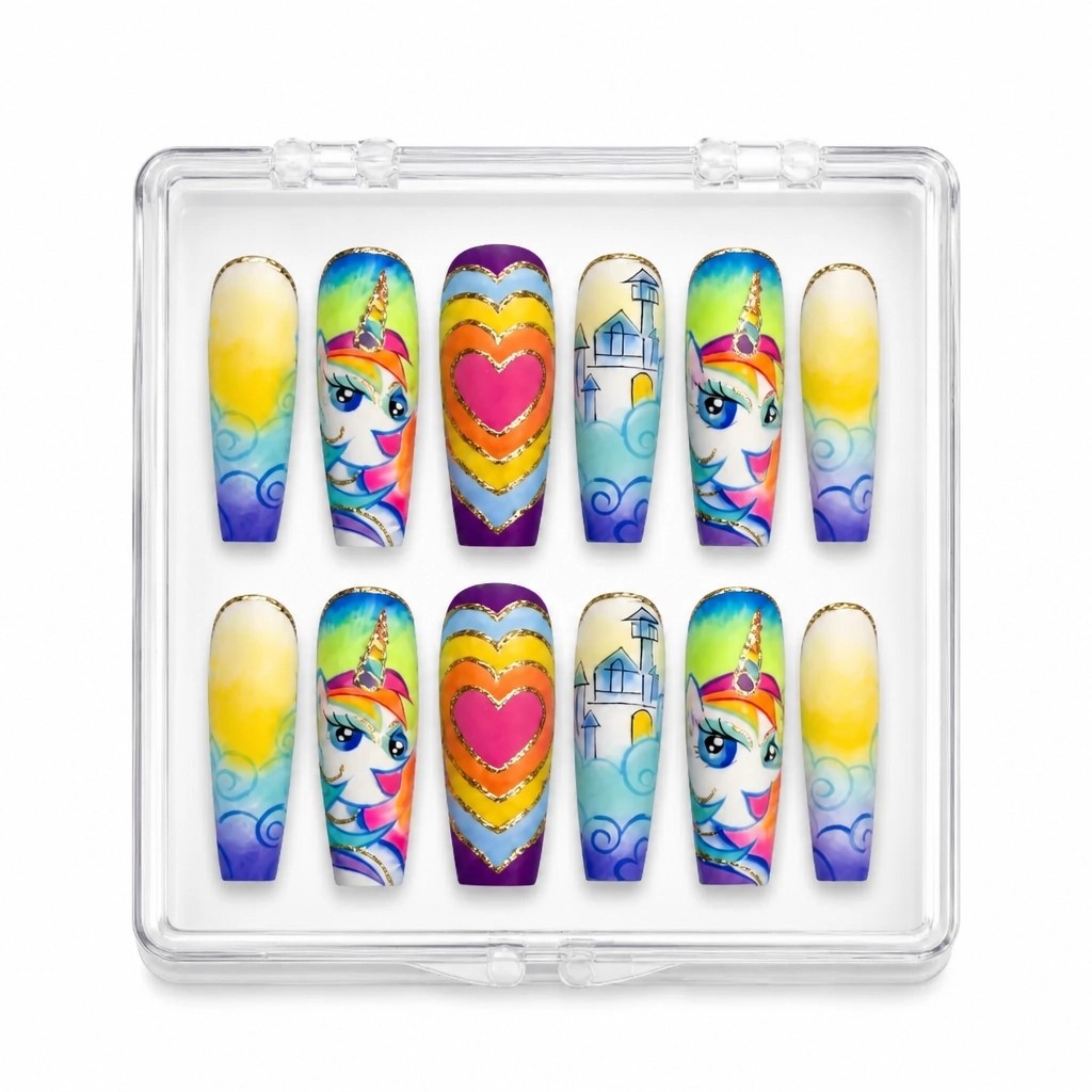 Press-on Nails Wholesale $9.90 Celestial Swirl by Yabe Vietnam