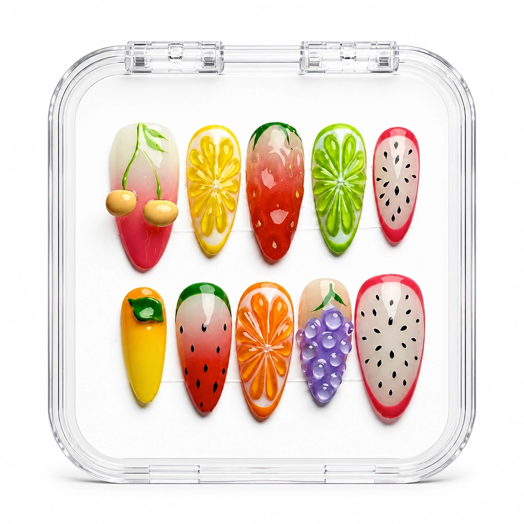 Press-on Nails Wholesale $9.90 Tropical Bliss by Yabe Vietnam