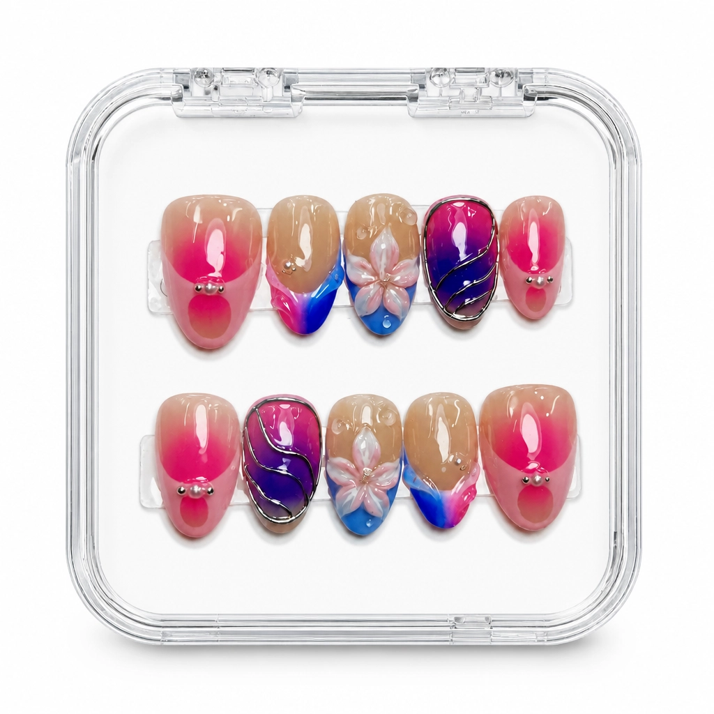 Press-on Nails Wholesale $9.90 Nude Chromatic Luxe by Yabe Vietnam