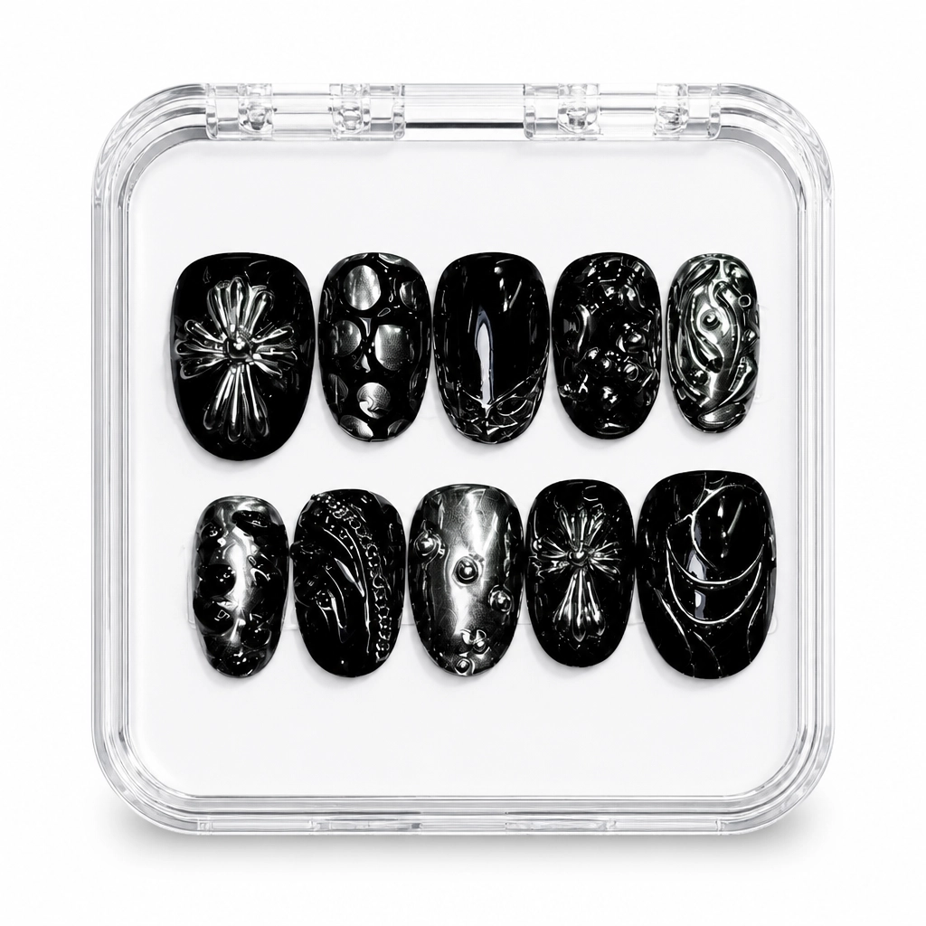 Press-on Nails Wholesale $9.90 Midnight Luxe by Yabe Vietnam