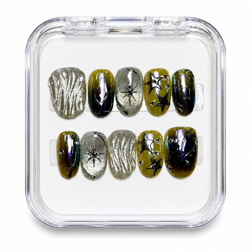 Press-on Nails Wholesale $9.90 Midnight Luxe by Yabe Vietnam
