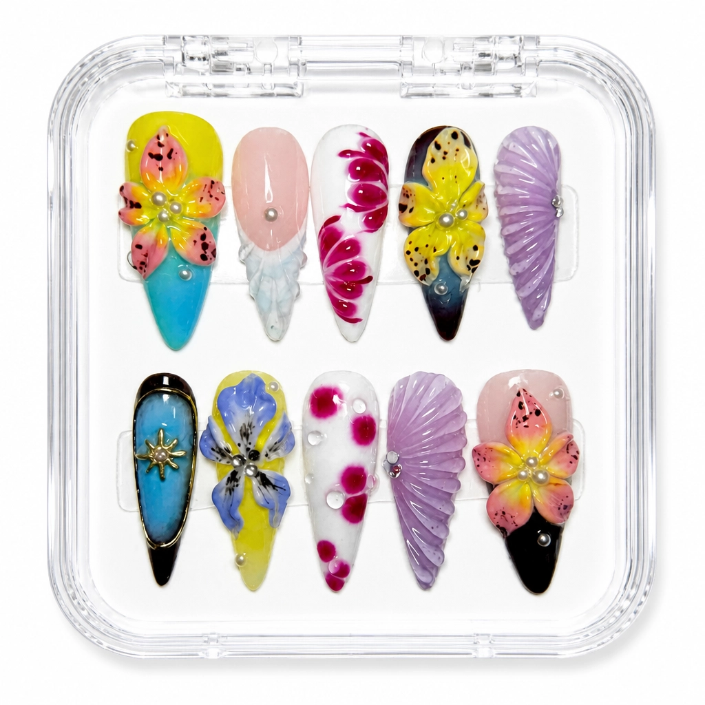Press-on Nails Wholesale $9.90 Bloom Ombre Luxe by Yabe Vietnam