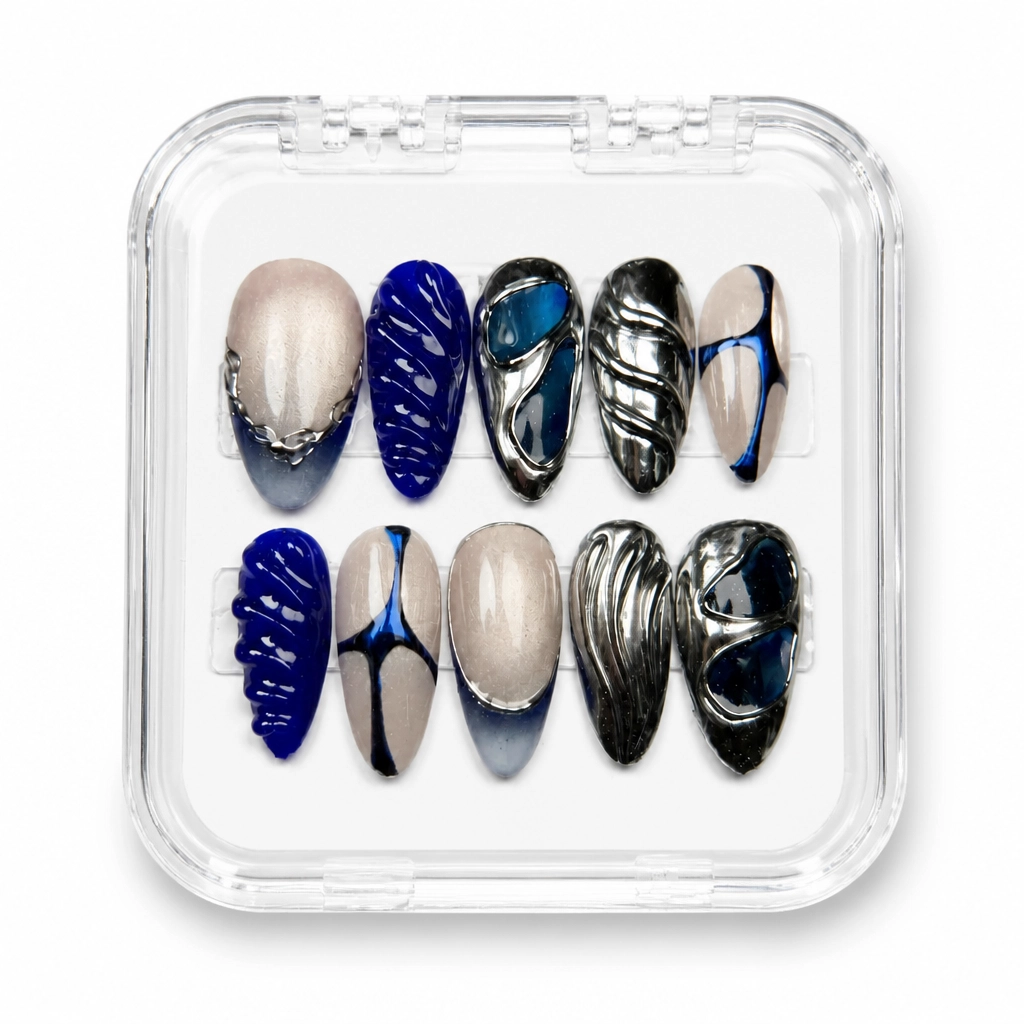 Press-on Nails Wholesale $9.90 Velvet Midnight Luxe by Yabe Vietnam