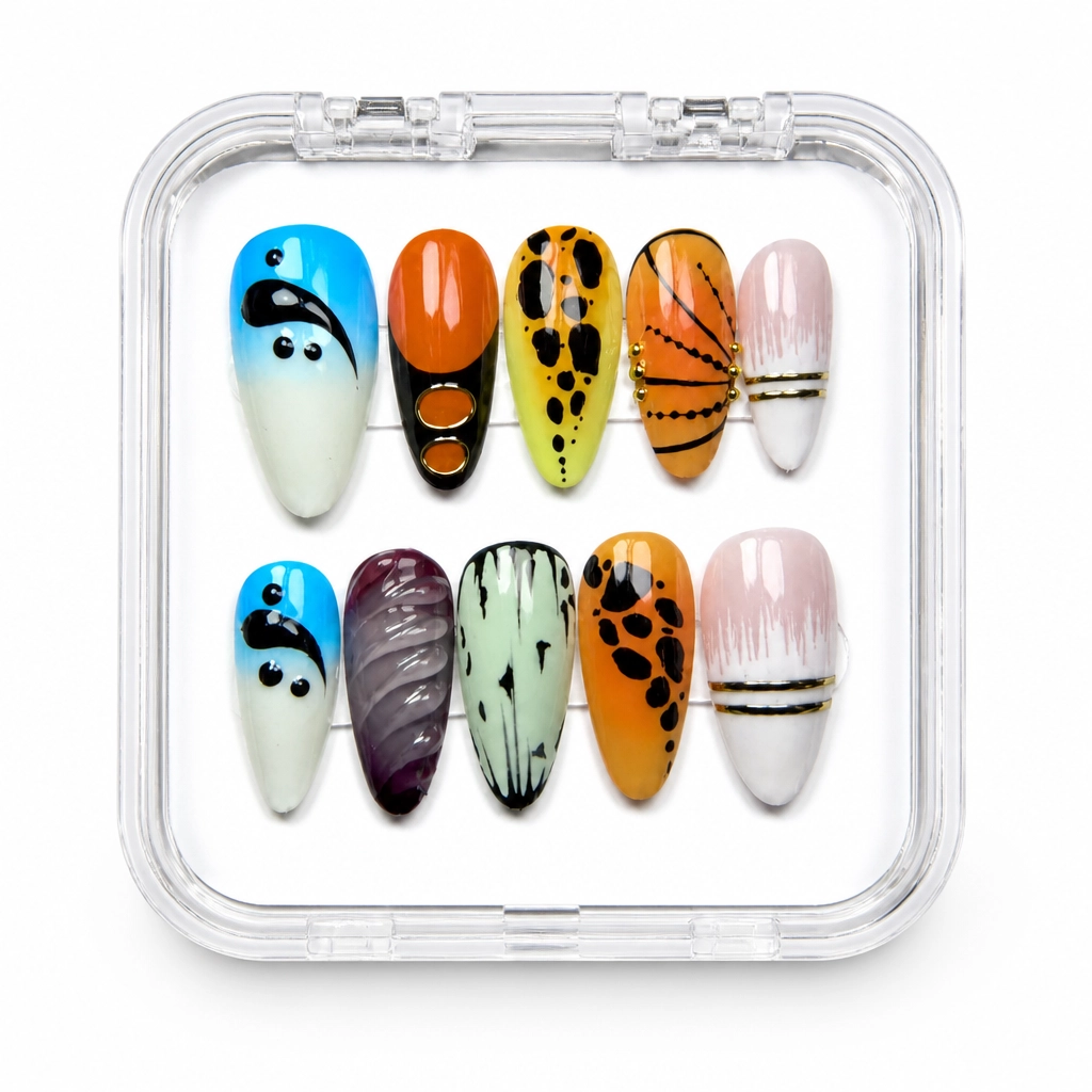 Press-on Nails Wholesale $9.90 Wild Geometry by Yabe Vietnam