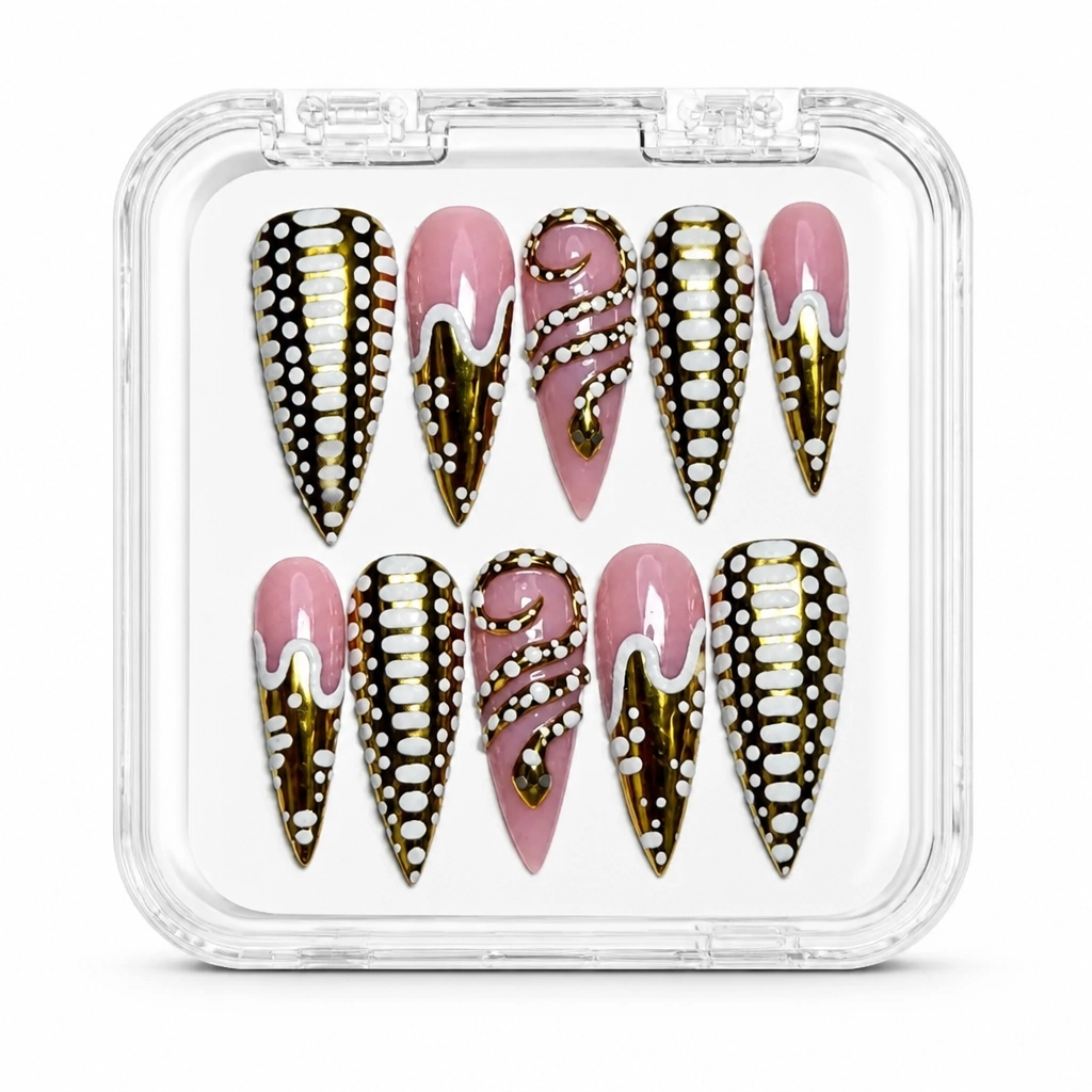 Press-on Nails Wholesale $9.90 Mauve Luxe by Yabe Vietnam