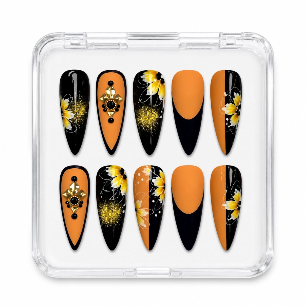 Press-on Nails Wholesale $9.90 Gilded Serpent Luxe by Yabe Vietnam
