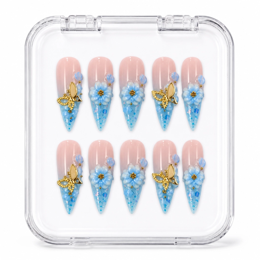Press-on Nails Wholesale $9.90 Celestial Enchantment by Yabe Vietnam