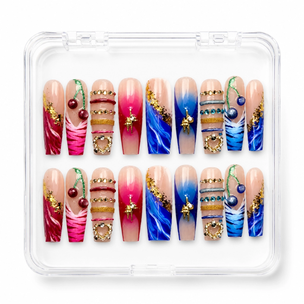 Press-on Nails Wholesale $9.90 Celestial Luxe by Yabe Vietnam