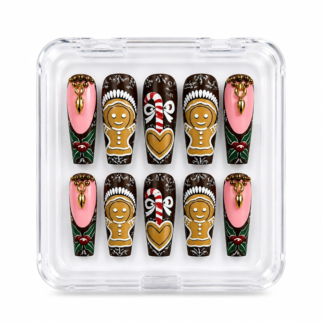 Press-on Nails Wholesale $9.90 Luxe Shield Elegance by Yabe Vietnam