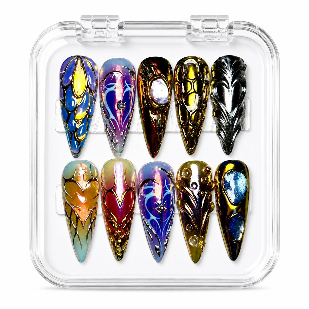 Press-on Nails Wholesale $9.90 Cosmic Luxe by Yabe Vietnam