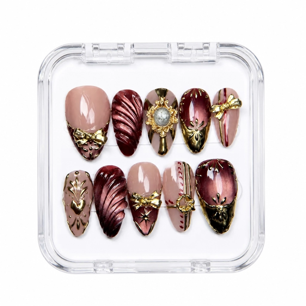 Press-on Nails Wholesale $9.90 Velvet Luxe by Yabe Vietnam